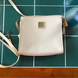 Dooney & Bourke Pink Cream Crossbody Bag